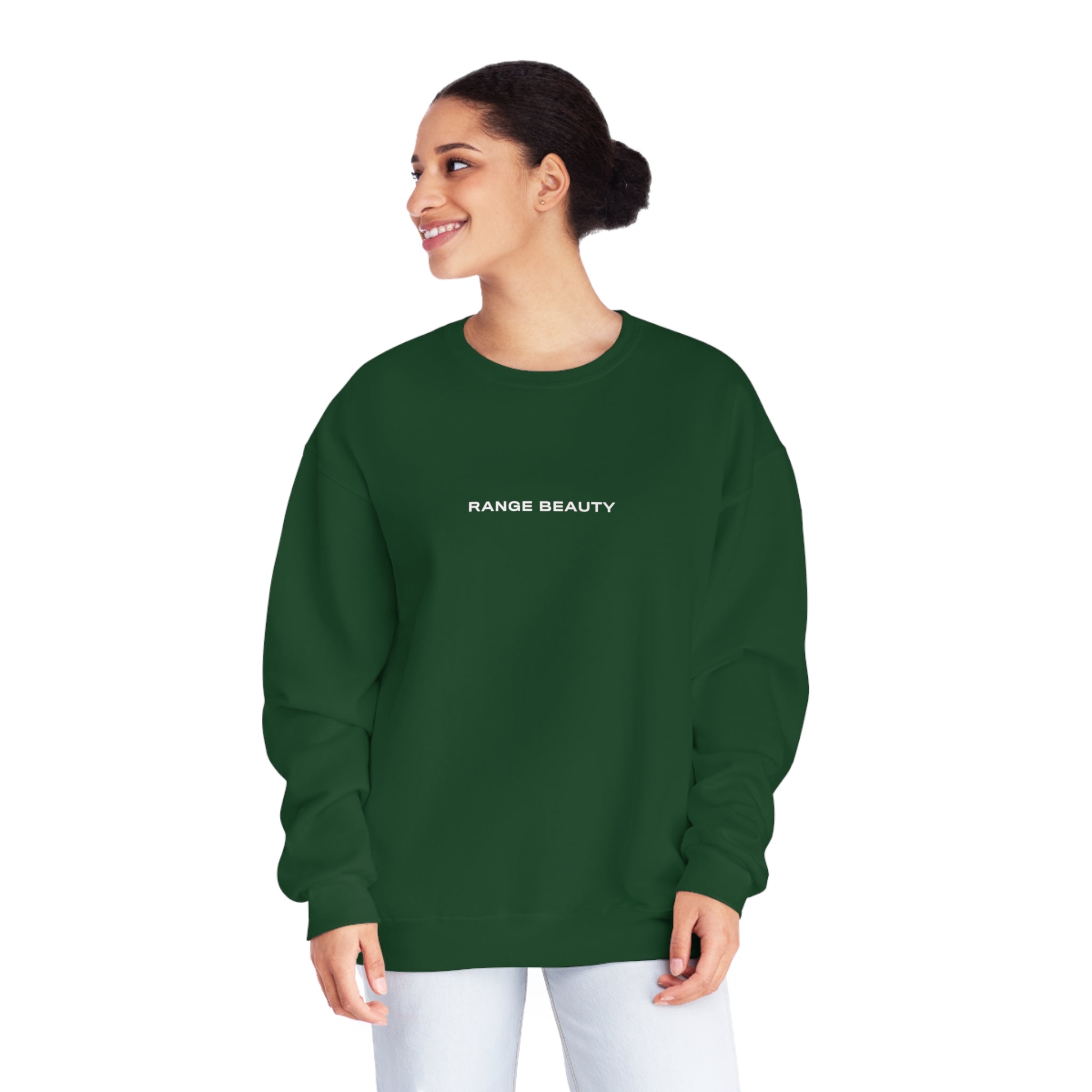 Range Beauty Crewneck Sweatshirt - Forest Green