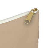 Range Beauty Make-up Brush Holder Pouch - White Zipper